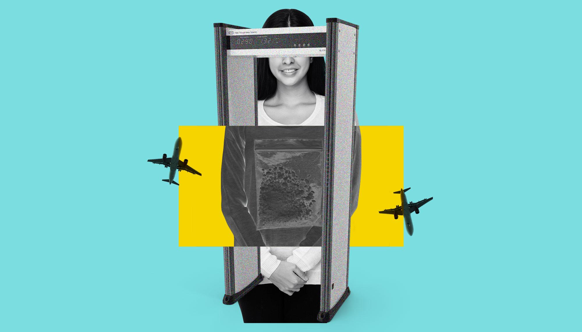 montaje mulas tráfico droga